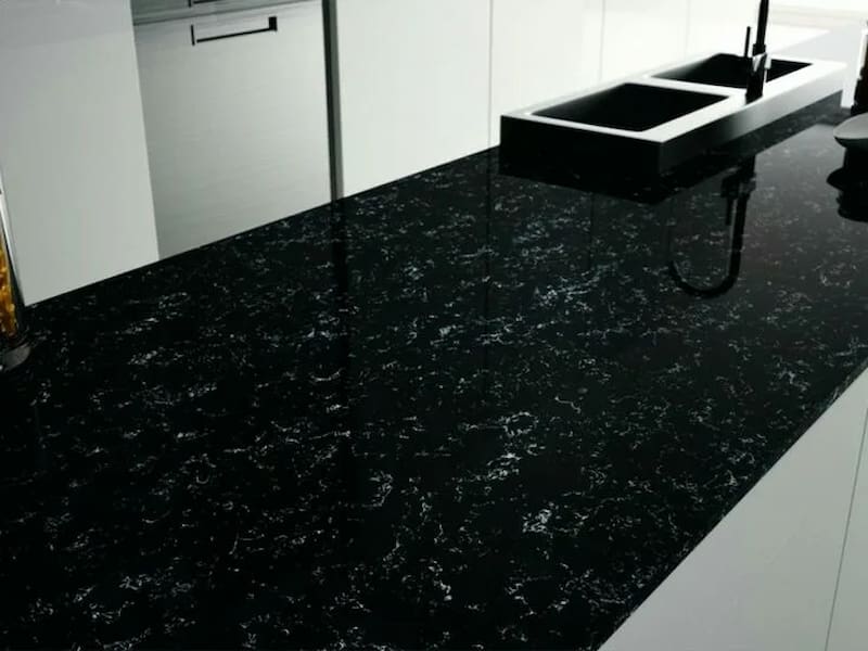سنگ گرانیت صفحه کابینت با مقاومت بالا در برابر حرارت و خط‌وخش
